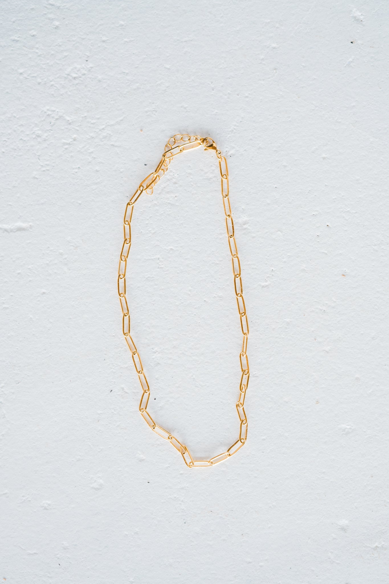 Lily Paperclip Necklace